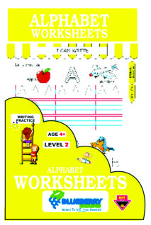 Blueberry Alphabet Lower Case Worksheet